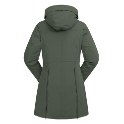 Parka de equitação ELT inverno Performance Ontario Verde-oliva escuro Kaki