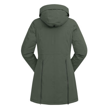 Parka de equitação ELT inverno Performance Ontario Verde-oliva escuro Kaki
