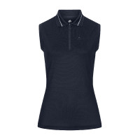 Polo técnico sem mangas ELT Paris Azul profundo