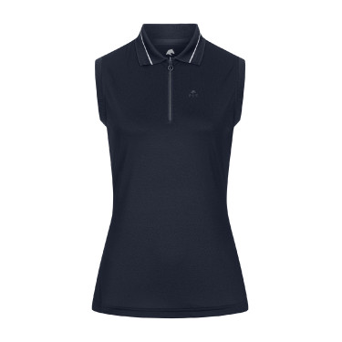 Polo técnico sem mangas ELT Paris Azul profundo