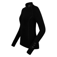 Camiseta com zíper funcional ELT Milano Preto