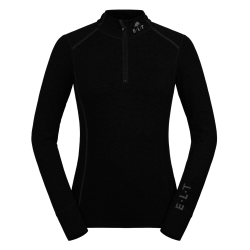 Camiseta com zíper funcional ELT Milano Preto