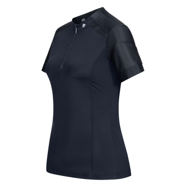 T-shirt com fecho funcional ELT Nancy Azul profundo T-shirt com fecho funcional ELT Nancy Azul profundo