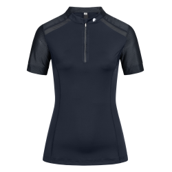 T-shirt com fecho funcional ELT Nancy Azul profundo T-shirt com fecho funcional ELT Nancy Azul profundo