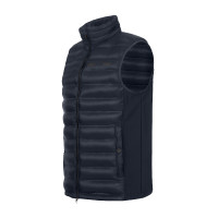 Colete masculino sem mangas ELT softshell Maine Azul profundo Colete masculino sem mangas ELT softshell Maine Azul profundo