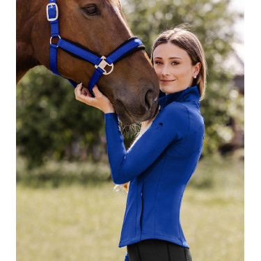 Casaco de moletom ELT Powerstretch Padua Azul safira Casaco de moletom ELT Powerstretch Padua Azul safira