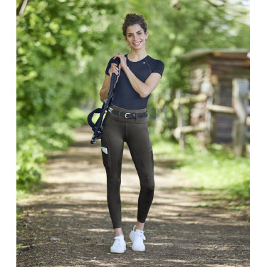 Legging ELT de cintura alta Hanna Lamas Cinzento Legging ELT de cintura alta Hanna Lamas Cinzento