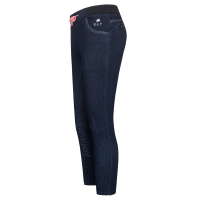 Legging em jeans ELT Lucky Lia infantil Azul noturno / coração da sorte