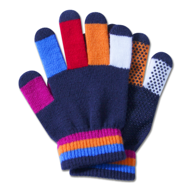 Luvas Magic Grippy Trend ELT infantil multicoloridas