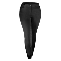 Calça de equitação ELT Dahlia Silicone Preto
