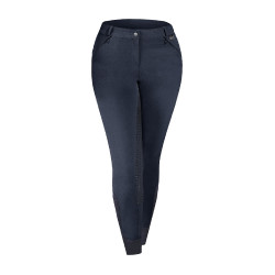 Calça de equitação ELT Dahlia Silicone Azul noturno