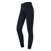 Calça de equitação ELT Essential silicone feminina Preto