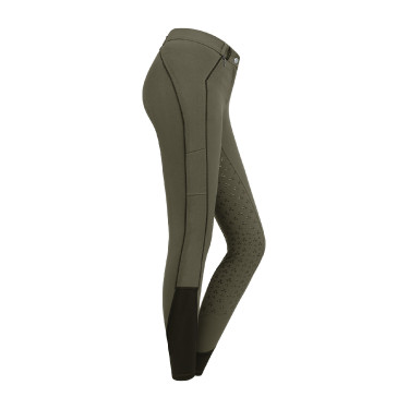 Calça de equitação ELT Fenja Caqui Kaki