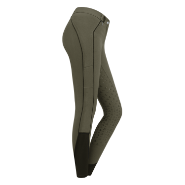 Calça de equitação ELT Fenja Caqui Kaki