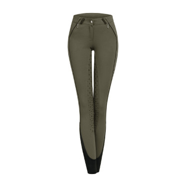 Calça de equitação ELT Fenja Caqui Kaki
