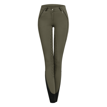Calça de equitação ELT Fenja Caqui Kaki