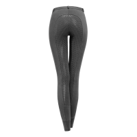 Calça de equitação infantil ELT Fun Sport com silicone Asfalto Cinzento Calça de equitação infantil ELT Fun Sport com silicone Asfalto Cinzento