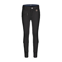 Calça de equitação ELT Funktion Sport infantil Preto