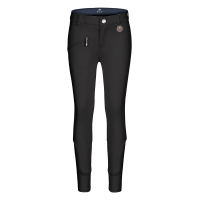 Calça de equitação ELT Funktion Sport infantil Preto Calça de equitação ELT Funktion Sport infantil Preto