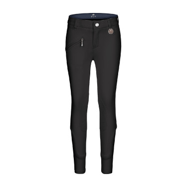 Calça de equitação ELT Funktion Sport infantil Preto
