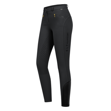 Calça de equitação ELT Lucy Glam silicone Calça de equitação ELT Lucy Glam silicone