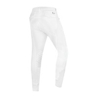 Calça de equitação ELT Mailo com grip nos joelhos masculino Branco Calça de equitação ELT Mailo com grip nos joelhos masculino Branco