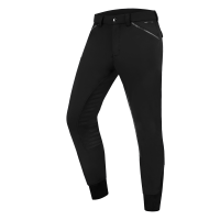 Calça de equitação ELT Marc silicone masculino Preto