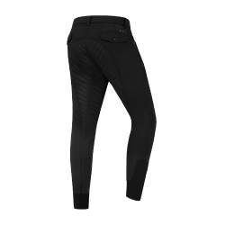 Calça de equitação ELT Marc silicone masculino Preto Calça de equitação ELT Marc silicone masculino Preto
