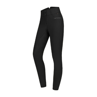 Calça de equitação ELT Mathilda Glam cintura alta Preto Calça de equitação ELT Mathilda Glam cintura alta Preto