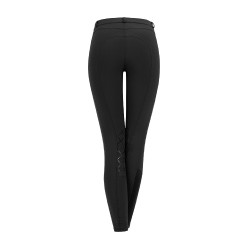 Calça de equitação ELT Micro grip nos joelhos Preto