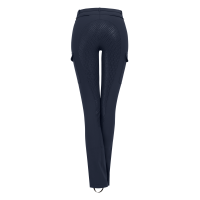 Calça de equitação ELT Micro Jodhpur Cargo silicone Azul noturno