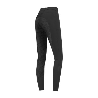 Calça de equitação ELT Micro Sport silicone Preto