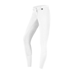 Calça de equitação ELT Micro Sport silicone Branco Calça de equitação ELT Micro Sport silicone Branco