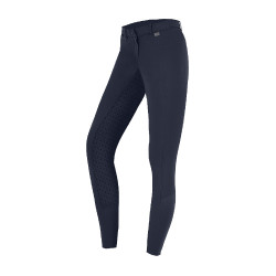 Calça de equitação ELT Micro Sport silicone Azul noturno