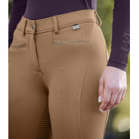 Calça de equitação ELT Oktavia silicone Preto