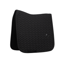 Almofada de sela Metal Chain Dressage Kentucky Preto
