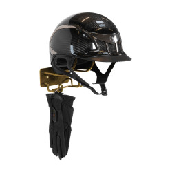 Suporte de Capacete com Gancho de Aço Grooming Deluxe by Kentucky Ouro
