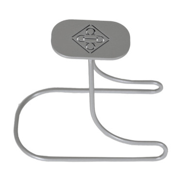 Suporte de Capacete em Aço Grooming Deluxe by Kentucky Prata