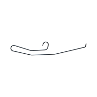 Cabide para tapetes Kentucky Preto Cabide para tapetes Kentucky Preto