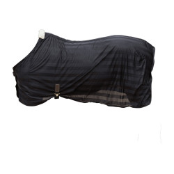 Capa leve anti-moscas listrada Kentucky Preto Capa leve anti-moscas listrada Kentucky Preto