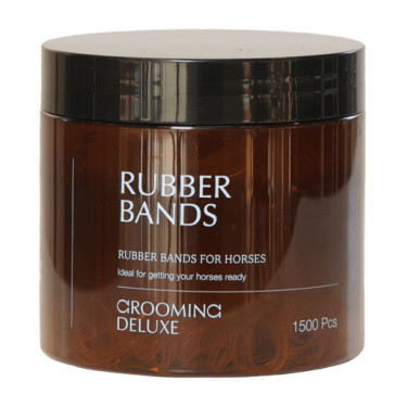 Elásticos Grooming Deluxe da Kentucky Natural Castanho