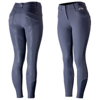 Calça com assento em silicone B Vertigo Olivia feminino Azul-marinho