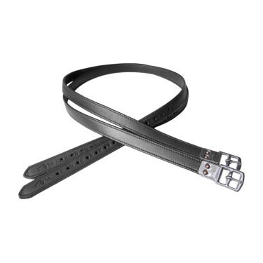 Estribos em Couro Soft Premium Dy'on Preto