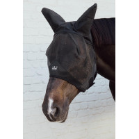 Máscara Anti-Moscas Silenciosa Kentucky Preto Máscara Anti-Moscas Silenciosa Kentucky Preto