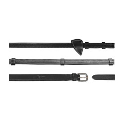 Rédeas de couro com alças Working by Dy'on Preto