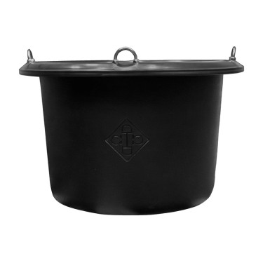 Balde de comida Grooming Deluxe by Kentucky Preto