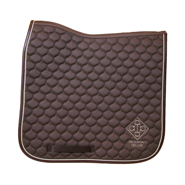 Tapete grooming deluxe dressage Kentucky Castanho