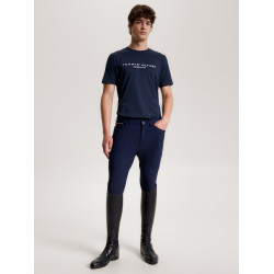 T-shirt Gráfico Tommy Hilfiger Equestrian Williamsburg de mangas curtas para homem Céu do deserto T-shirt Gráfico Tommy Hilfiger Equestrian Williamsburg de mangas curtas para homem Céu do deserto
