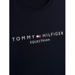 T-shirt Gráfico Tommy Hilfiger Equestrian Williamsburg de mangas curtas para homem Céu do deserto T-shirt Gráfico Tommy Hilfiger Equestrian Williamsburg de mangas curtas para homem Céu do deserto