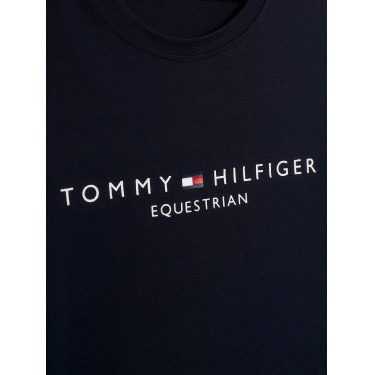 T-shirt Gráfico Tommy Hilfiger Equestrian Williamsburg de mangas curtas para homem Céu do deserto T-shirt Gráfico Tommy Hilfiger Equestrian Williamsburg de mangas curtas para homem Céu do deserto